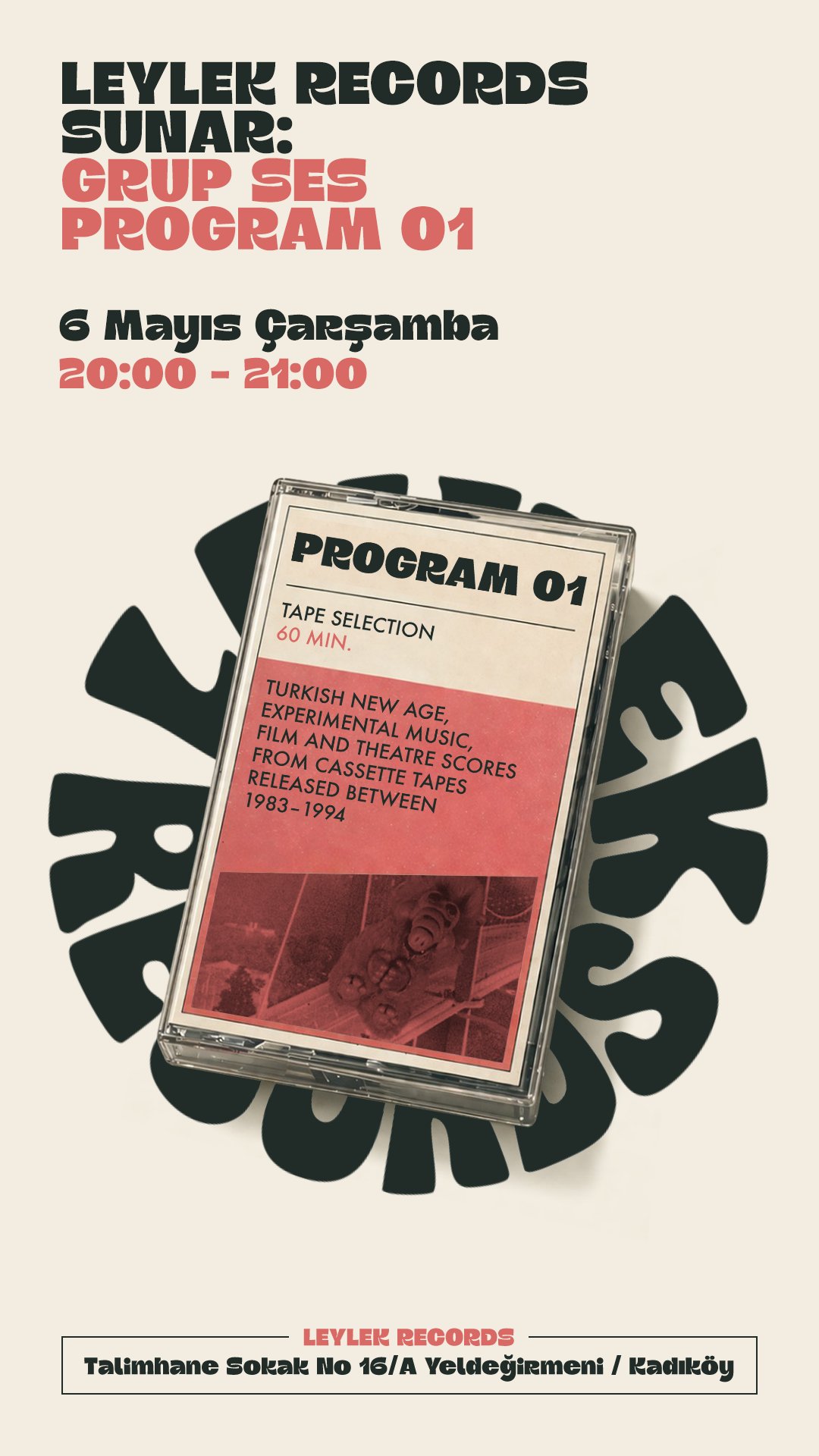 Grup Ses - Program:01 - (6 Mayıs 2026 saat: 20:00)