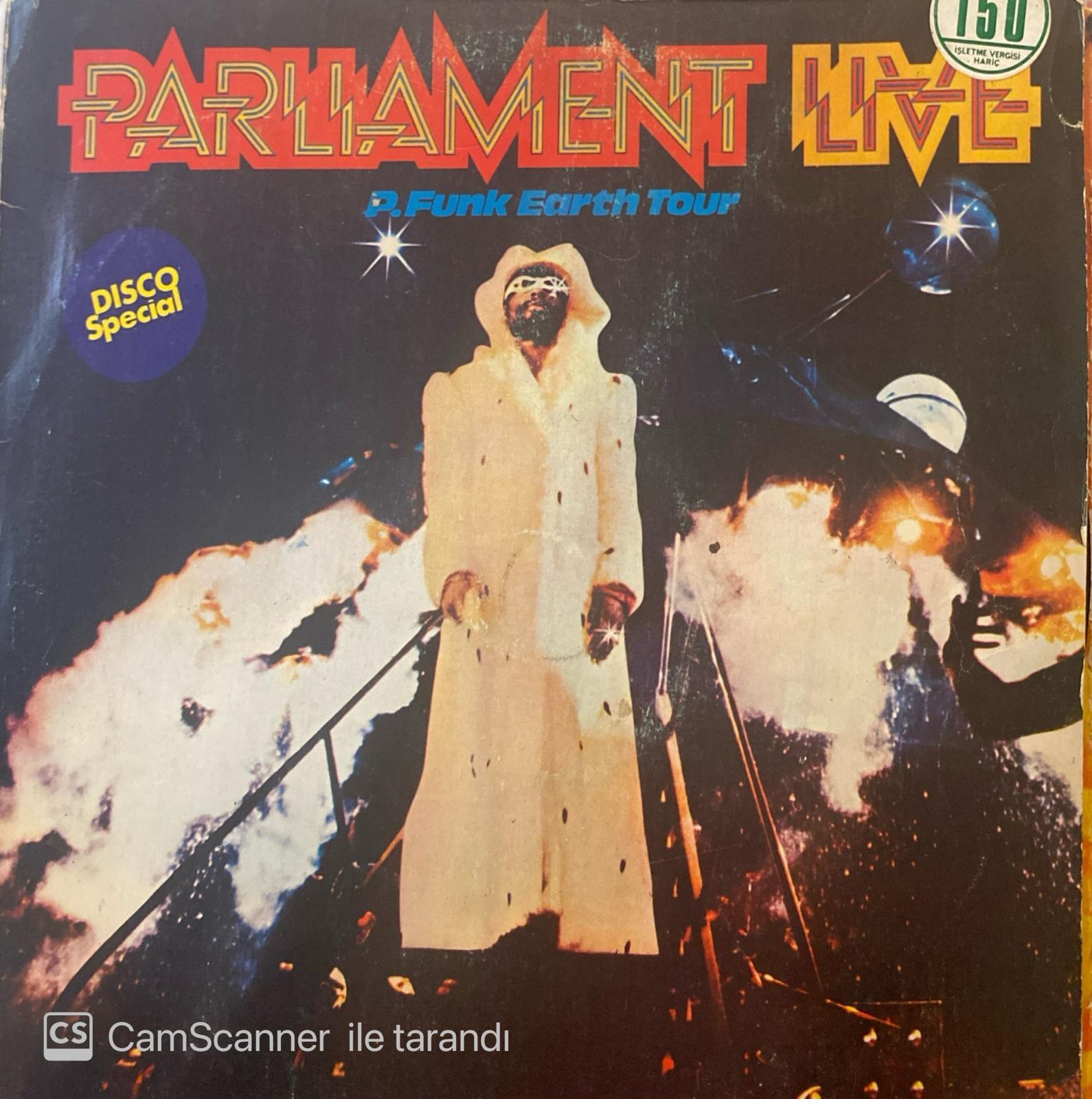Parliament - Live  P Funk Earth Tour Plak