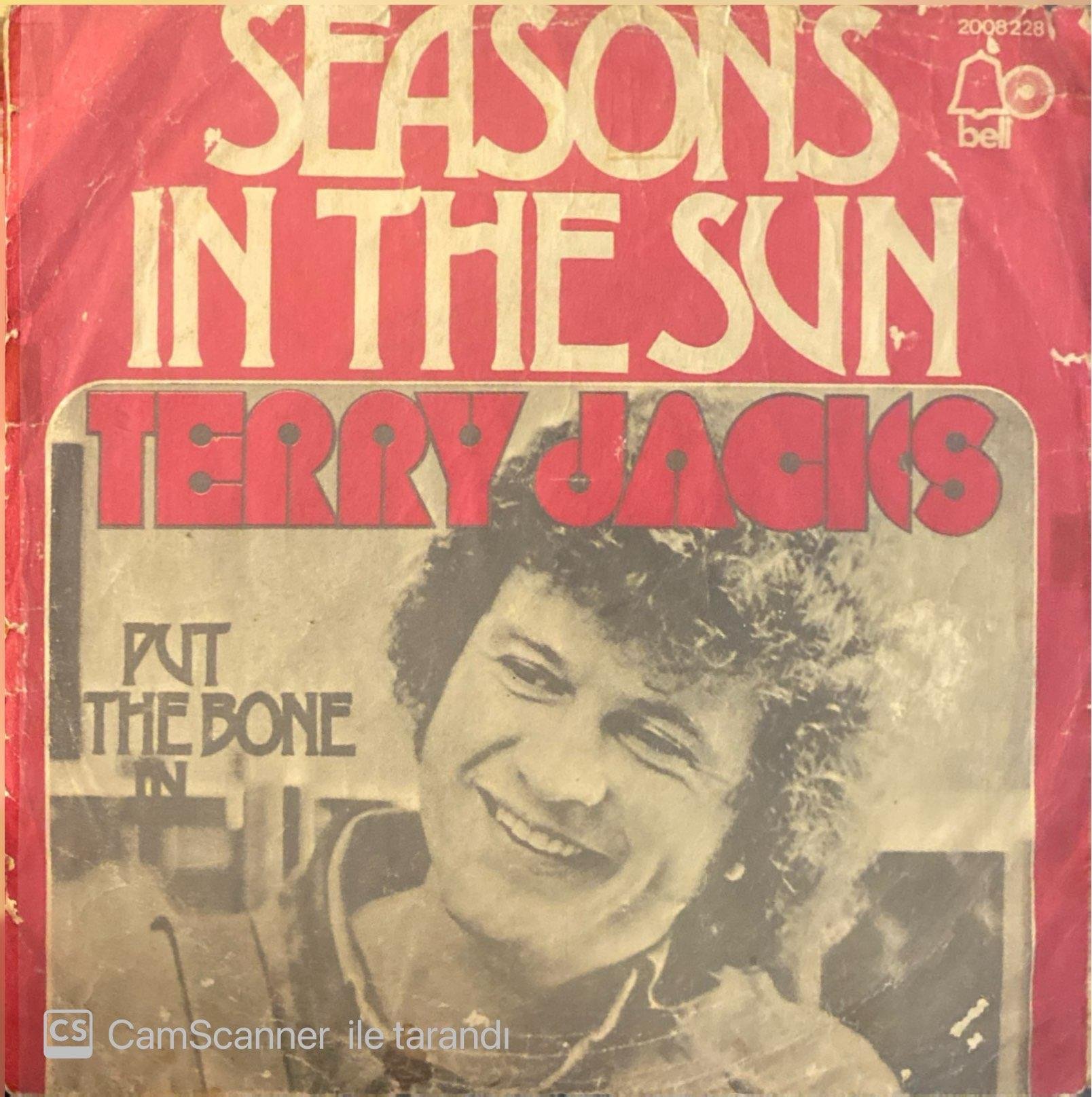Terry Jacks - Seasons In The Sun 45'lik Plak