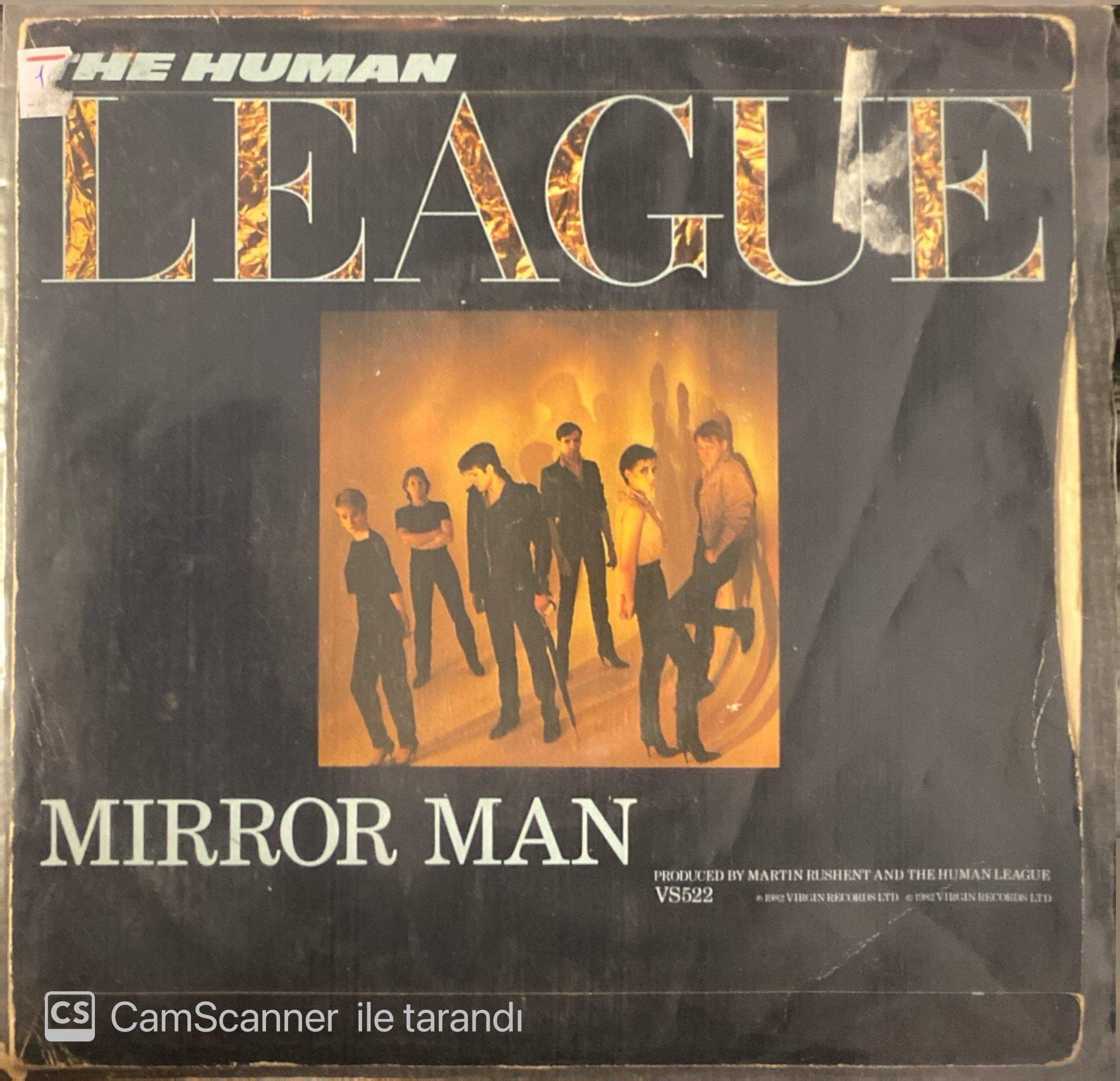 The Human League - Mirror Man 45'lik Plak