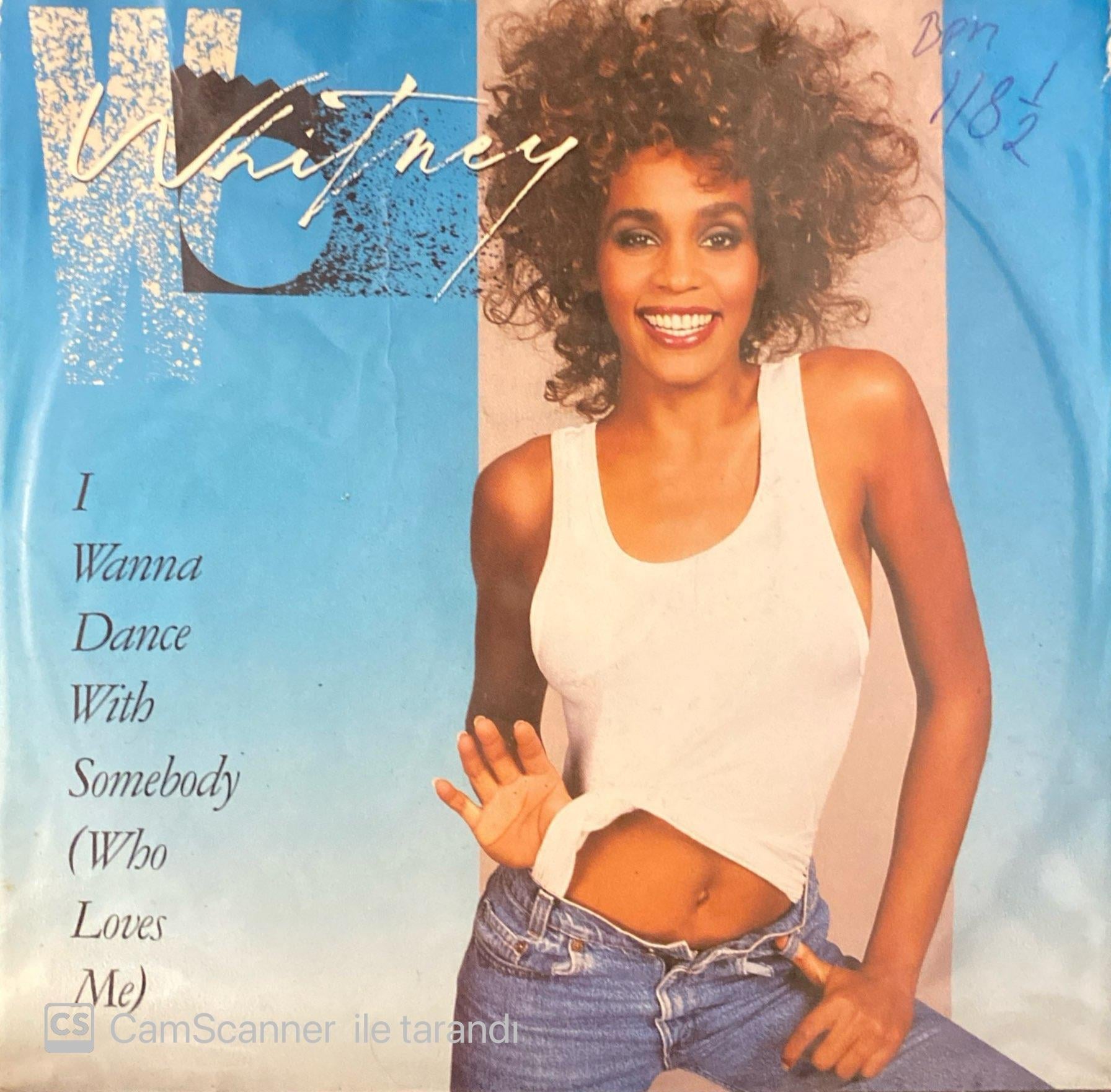Whitney Houston  - I Wanna Dance With Somebody 45'lik PLak