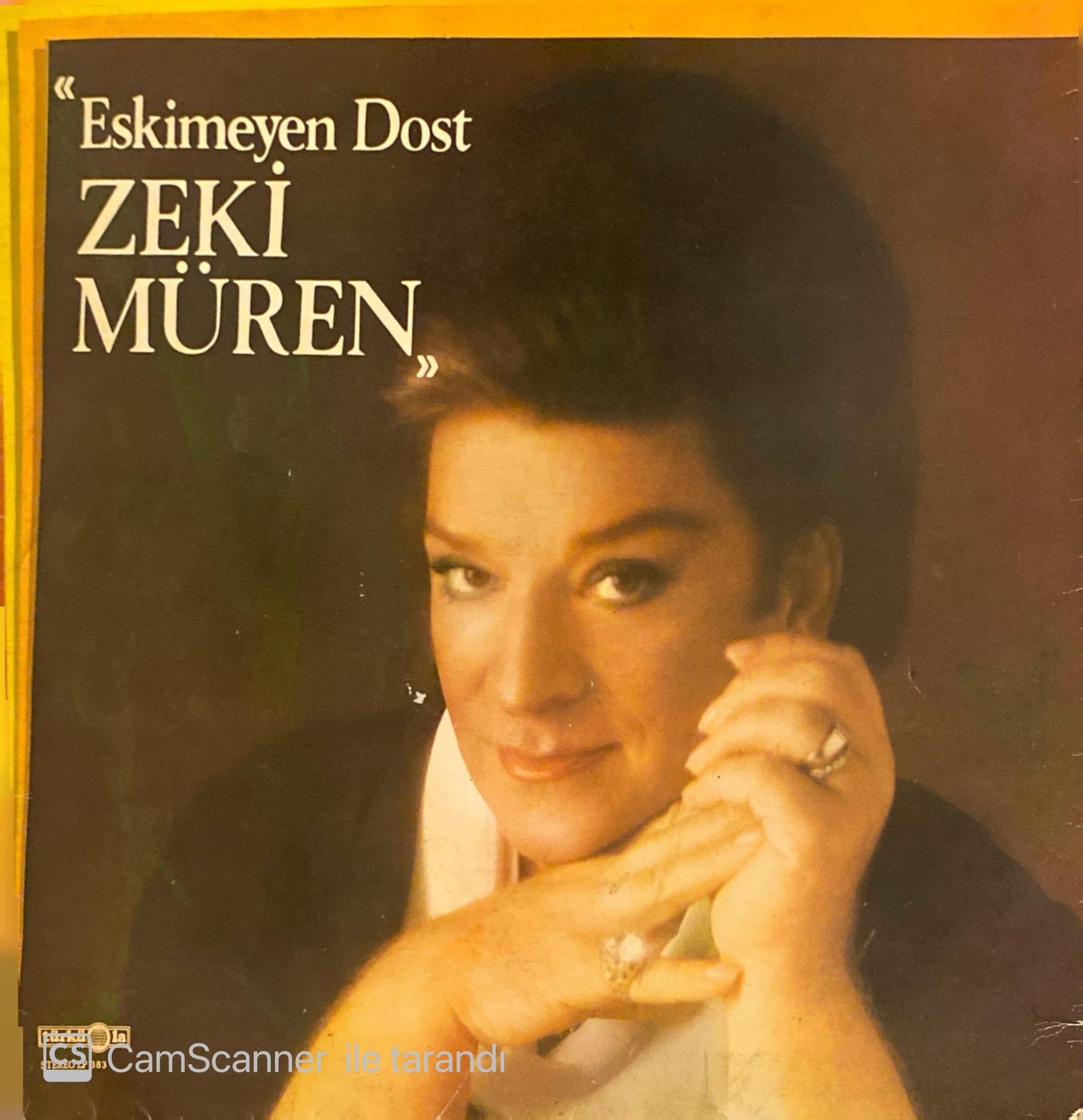 Zeki Müren - Eskimeyen Dost Dönem Baskı Plak