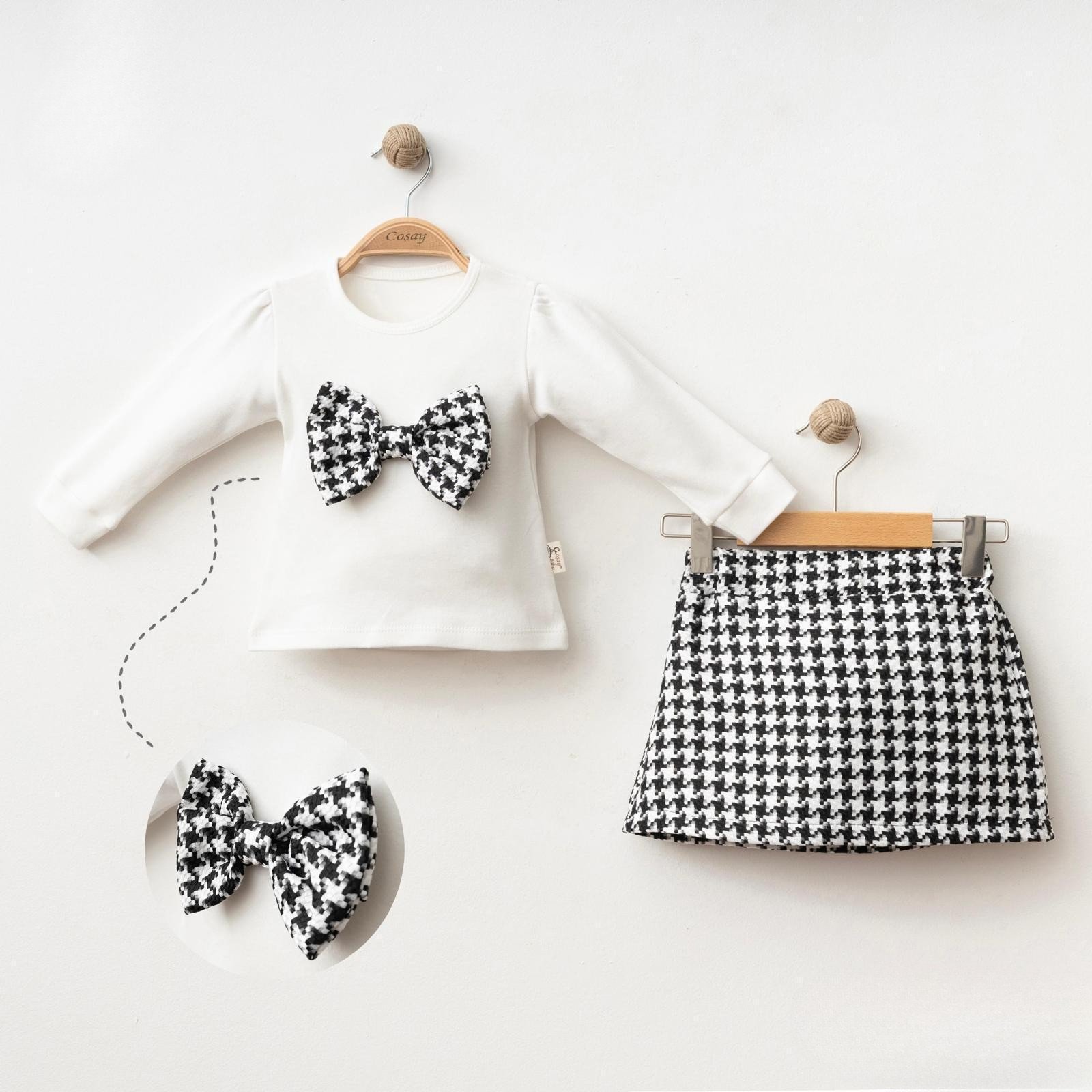 Fiyonklu Etekli 2'li Takım