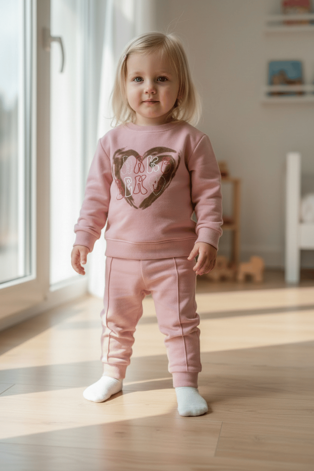 Kız Çocuk 2'li Eşofman Takımı