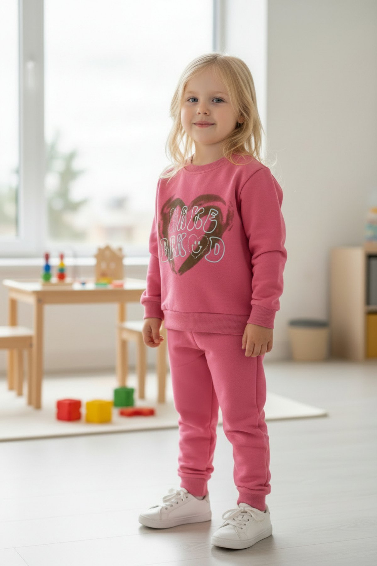 Kız Çocuk 2'li Eşofman Takımı