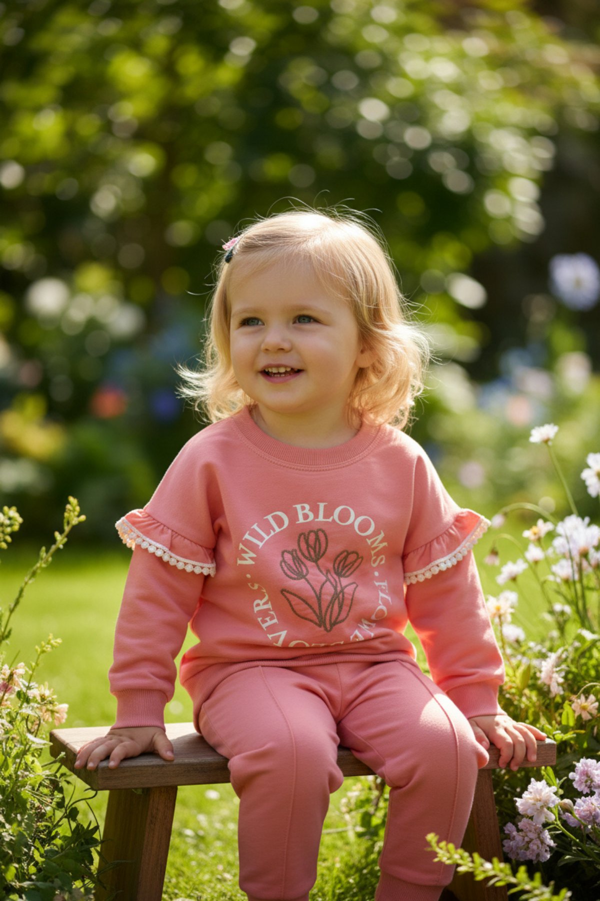 Kız Çocuk 2'li Eşofman Takımı