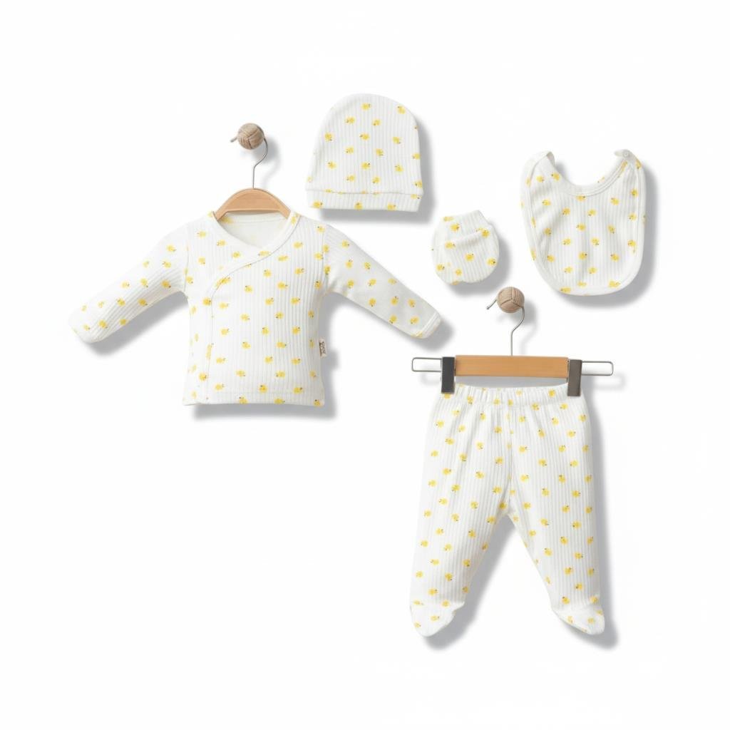 Ördek Baskılı 5'li Set