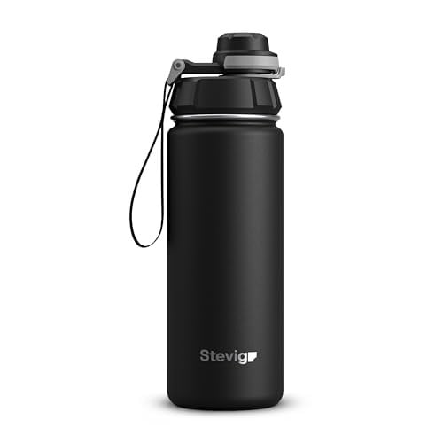 1 Hand Leak-Proof Sızdırmaz Çelik Termos 500 Ml Black ST-207 - Seçenekler: 0.5 Liters, 1 Liters