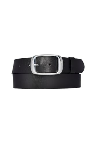 %100 Hakiki Deri Gümüş Tokalı Kadın Kemeri 4 cm, AN-BYN-19