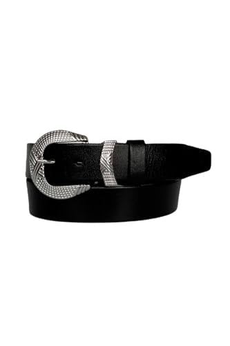 %100 Hakiki Deri, Gümüş Tokalı, Metal Köprülü Bordo Kadın Kot Kemeri 4 cm; Bordo-byn-63