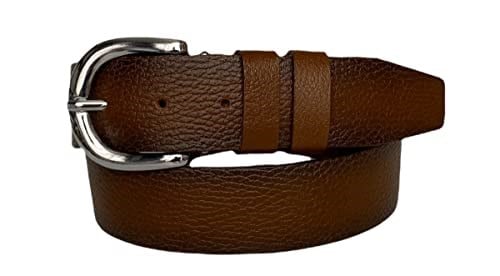 %100 Hakiki Deri, Gümüş Tokalı Tosado Kadın Kot Kemeri 4 cm; Flot.ToSaDo-byn-45