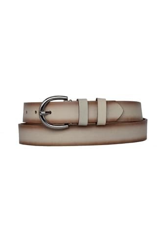 %100 Hakiki Deri Nikel Tokalı Bordo İnce Kadın Kemeri, 3cm; 3cm-KDN-03-BorDo.Düz