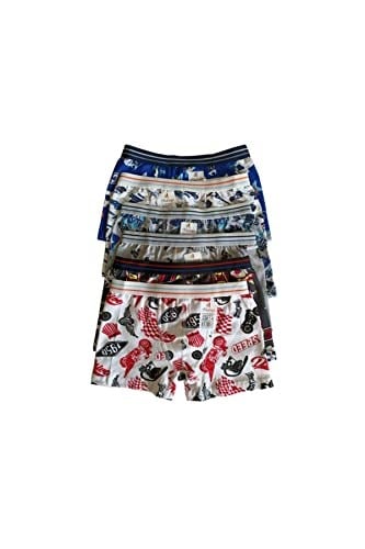 12 Adet Çocuk Boxer Çok Renkli 11-12 Yaş