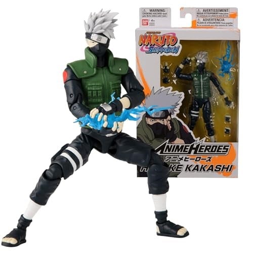 16 cm Kakashi Poz Verilebilir Figür - Anime Heroes Naruto Serisi