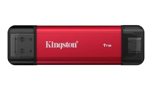 1TB Dual USB-A/C Portable SSD, Up to 1050MB/s USB 3.2 Gen 2 SPSD/1TB
