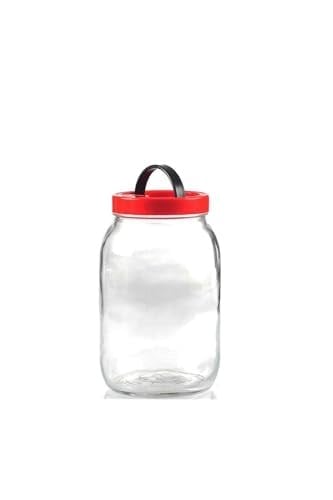 2 Litre Cam Turşu Ve Bakliyat Saklama Kavanozu