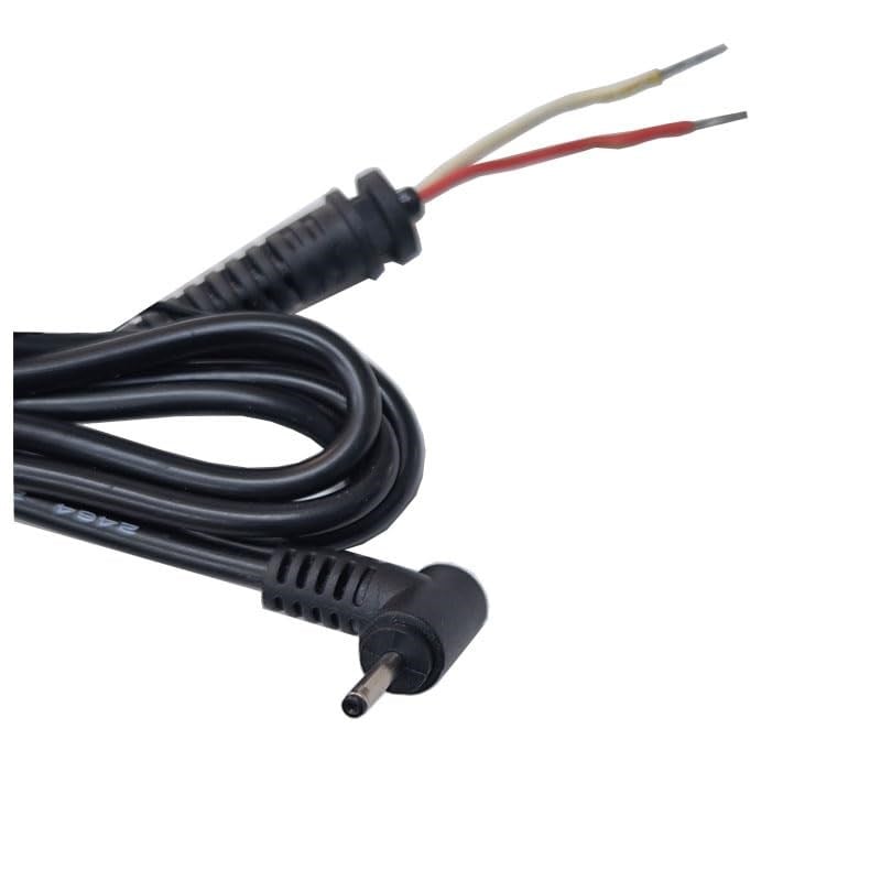 2.5mmx0.7mm şarj uçlu tamir kablosu 2.5mm ye 0.7mm adaptör tamir kablosu