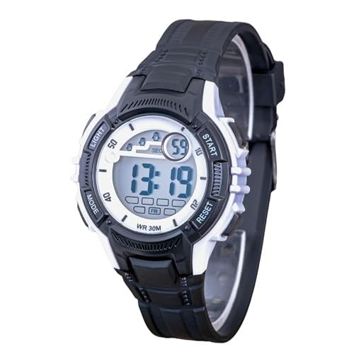 3 Atm Su Geçirmez Kız/Erkek Çocuk Kol Saati Alarmlı Işıklı Kronometre Unisex ST-304395