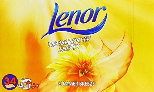 3 x Lenor Tumbe Kurutucu Çarşafı Paket başına 34 - Yaz Esintisi - 102 Yaprak