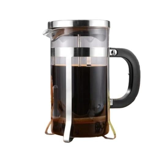 350 ML CAM FRENCH PRESS KAHVE DEMLEME MAKİNESİ French Press Coffee & Tea Maker 350ml