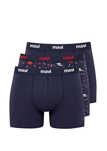 3lü Lacivert Boxer Seti 0910616-900