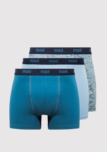 3lü Mavi Boxer 0910615-83077