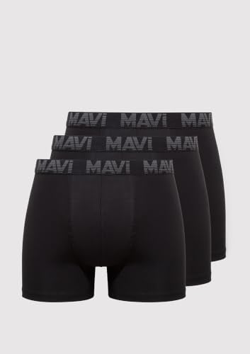 3lü Siyah Basic Boxer Seti 0911504-900