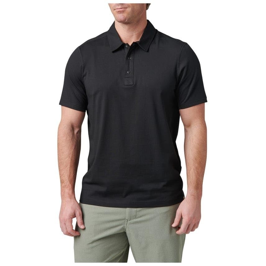 5.11 ARCHER CREST S/S POLO SIYAH TISORT
