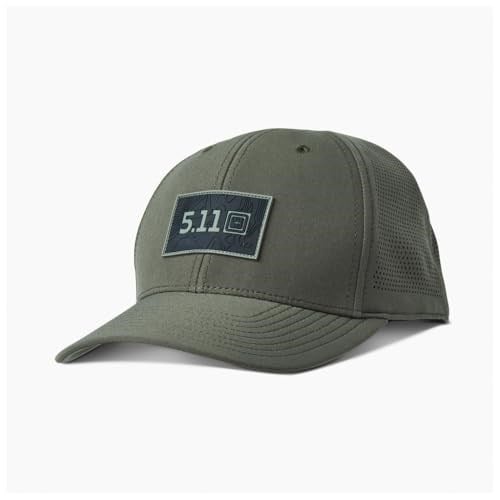 5.11 89202ABR-186-1SZ: Topo Box Vent-Tac Cap, Ranger Yeşil