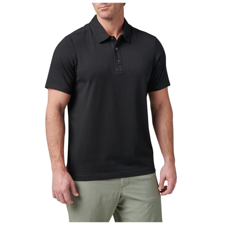 5.11 ARCHER CREST S/S POLO SIYAH TISORT
