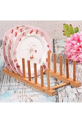 6 Bölmeli Lux Bambu Tabaklık Organizer 8681144704034