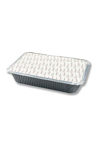 800 AdetAlüminyum Kapaklı Kap Tabak Kase yemek ve salata 1000Gr