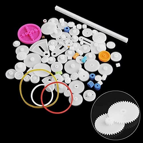 85 Parça Plastik Dişli Seti RC Çark Arduino