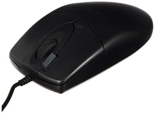 A4 Tech Op-620D, USB Optik Mouse, 2X Buton, 4 Yönlü Scroll, Siyah
