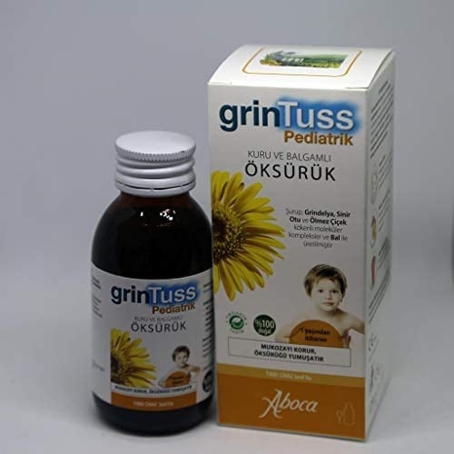 Abdi Ibrahim Grintuss Pediatrik Öksürük Şurubu 128 Gr