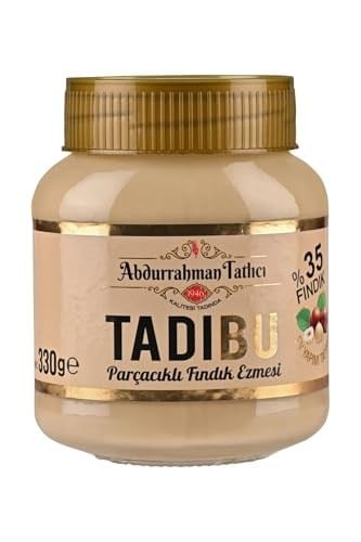 Abdurrahman Tatlıcı Tadıbu Parçacıklı Fındık Ezmesi 330g