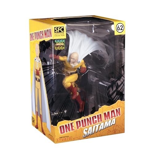 ABYSTYLE Studio One Punch Man Saitama 16 cm Tall SFC Koleksiyon PVC Figür Heykeli Anime Manga Heykelcik Ev Odası Ofis Dekoru Hediye