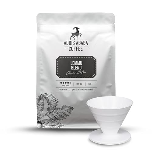 Addis Ababa Coffee - Lemmu Blend Kahve 1000 gr + V60