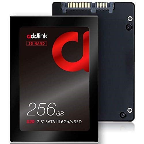 Addlink 256GB 510-400 MB/s 2.5” SATA III 6Gb/s SSD AD256GBS20S3S - Seçenekler: 256GB, 512GB, 1TB, 120GB