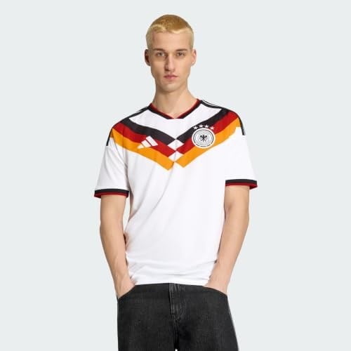 Adidas Almanya 26 İç Saha Forması Erkek Futbol Forması KD8363 Beyaz - Bedenler: XS, S, M, XL, G