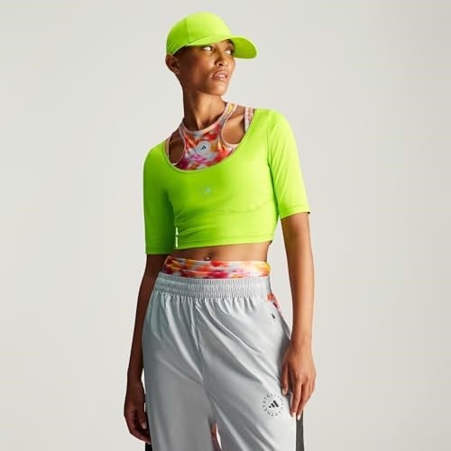 adidas Asmc Crop Kadın Günlük Tişört IX8072 Yeşil