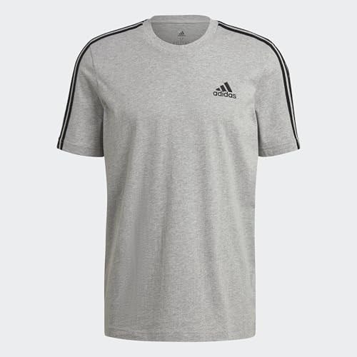 adidas Erkek M 3S SJ T Essentials 3 Bantlı Tişört