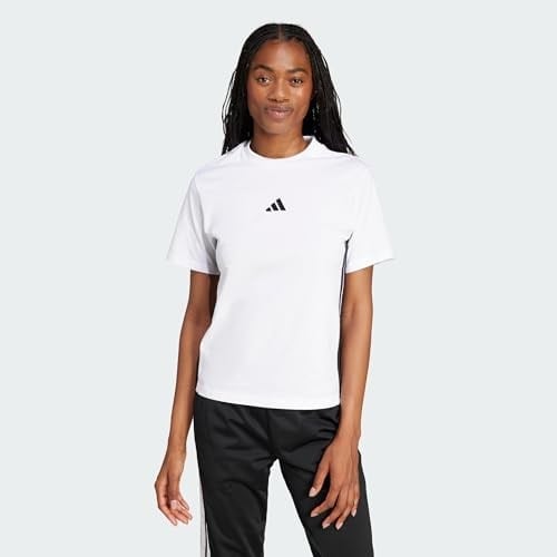 adidas Essentials 3-Stripes Cotton Tee
