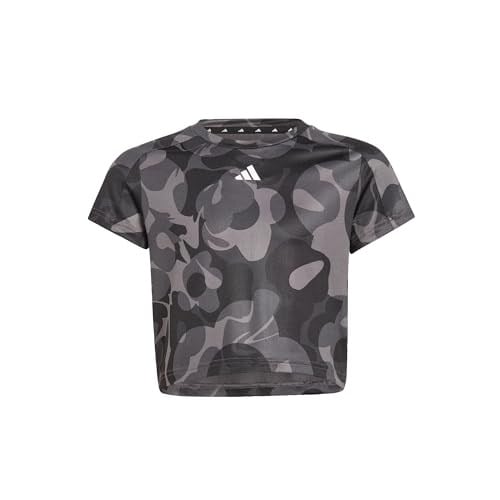 adidas Essentials Aeroready Seasonal Print Crop Çocuk Tişört
