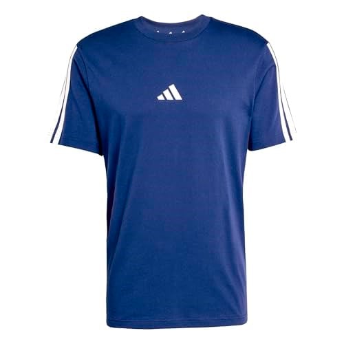 adidas Essentials Tek Jarse 3 çizgili Tişört Tişört erkekler