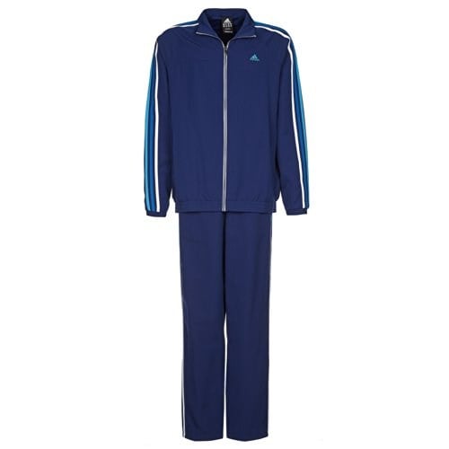 Adidas F48354 ESS 3S TS WV Erkek Eşofman Takımı Lacivert Beyaz