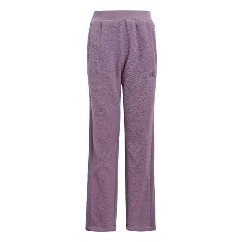 adidas J Hot Wntr Tiro Çocuk Günlük Polar Eşofman Altı HY4210 Mor