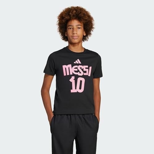 adidas Messi Name and Number Graphic Çocuk Tişört