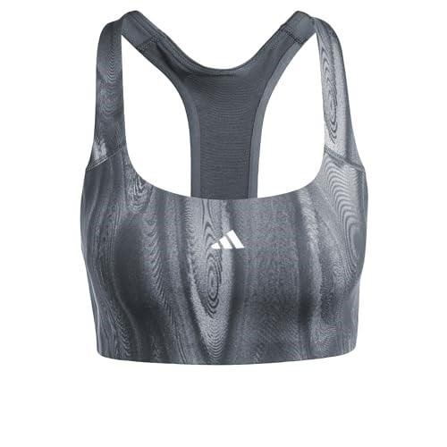 adidas Powerimpact Training Medium-Support 3-Stripes Kadın Büstiyer