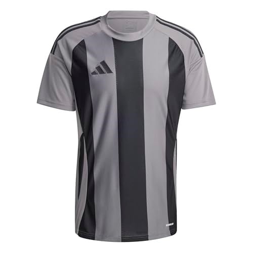 adidas Striped 24 Jsy Erkek Futbol Forması IW2145 Gri